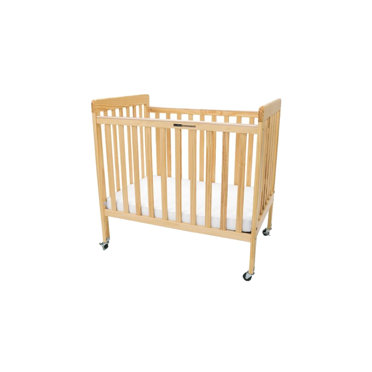Environments® Low-Profile Compact Crib with Mattress